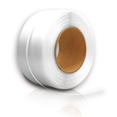 Fibre di poliestere rivestite con polipropilene trasparente