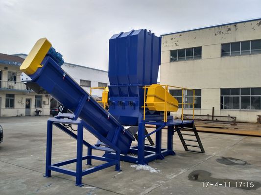 Trituratore industriale a singolo albero 380V 30 coltelli mobili per la plastica