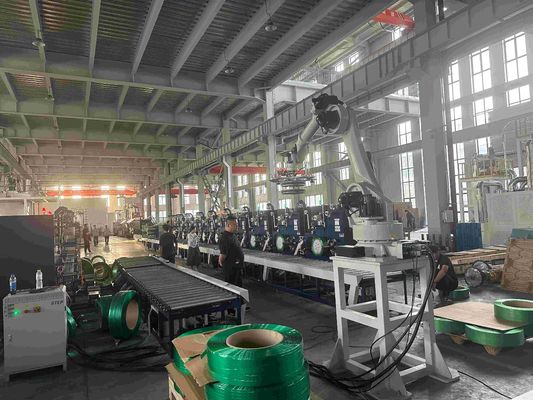 1.5kW 32mm Plastico PET Strap Winder 350m/Min Regolabile Avvolgimento