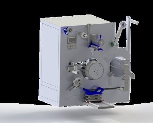 Avvolgitore completamente automatico per reggette in PET con avvolgimento integrato del film