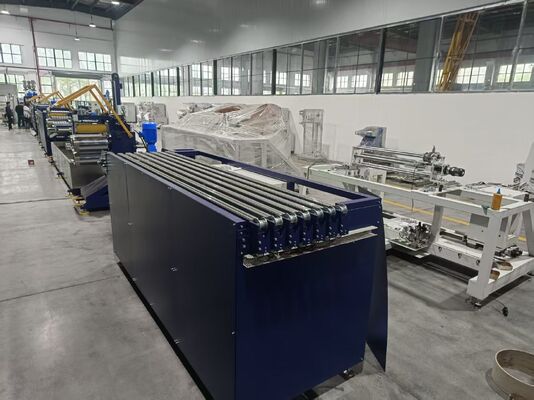 200-Meter Accumulator with Continuous Non-Stop Winding and Linked Automatic Control for Tape Storage Rack