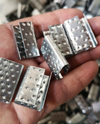 Poliestere PET di cintura di metallo sigilli con presa per fori a pressione