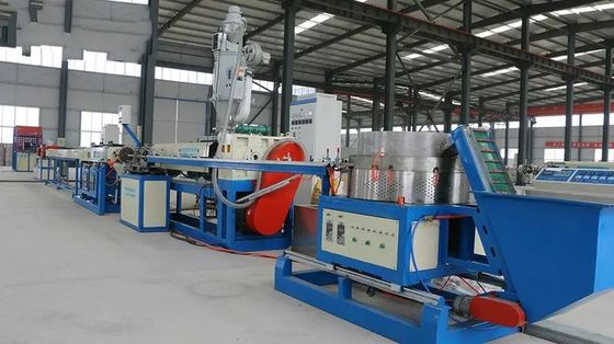Linea di produzione di tubi di irrigazione a goccia completamente automatica raffreddamento idrico 350 m/min