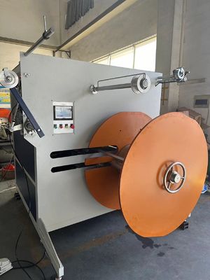 350 m/min Polyester PET Wax Strap Winder 330 kg con tensione costante regolabile