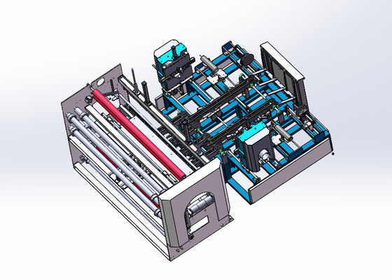 Sistema di controllo PLC per macchine di imballaggio di rotoli tessili intelligenti e flessibili