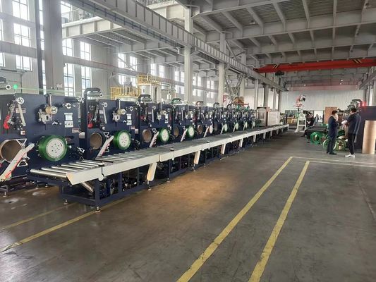 Poliester PET Strap Winder Jumbo Roll Semi-Automatic Plastic Winder