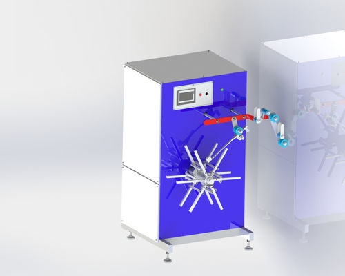 Sgombero automatico per tubi a strisce di gomma