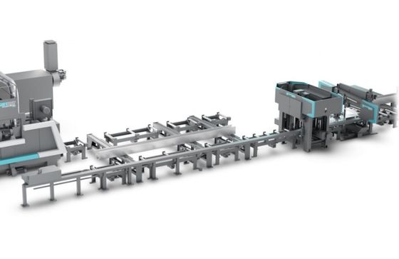 Controllo PLC automatico ad alta velocità del pallettizzatore e del depallettizzatore robotico