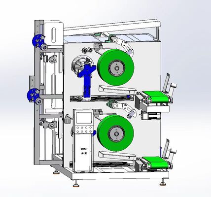 Avvolgitore automatico per reggia in PP con diametro esterno del pacco massimo di 500 mm